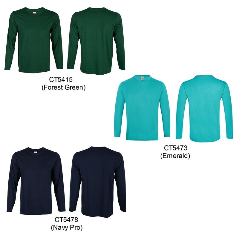 Comfy Cotton Long Sleeves Roundneck T-Shirts