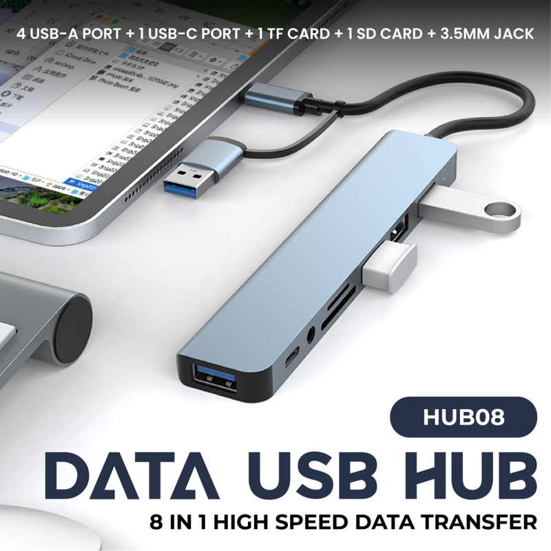 Multi-Function All-in-One USB Hub
