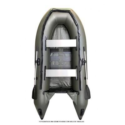 Gommone tender Ozeam 3.30 metri D-shaped pavimento stecche di legno Gommone tender Ozeam 3.30 metri D-shaped pavimento stecche di legno