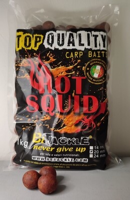 Boilies BETACKLE top line 1 kg HOT SQUID