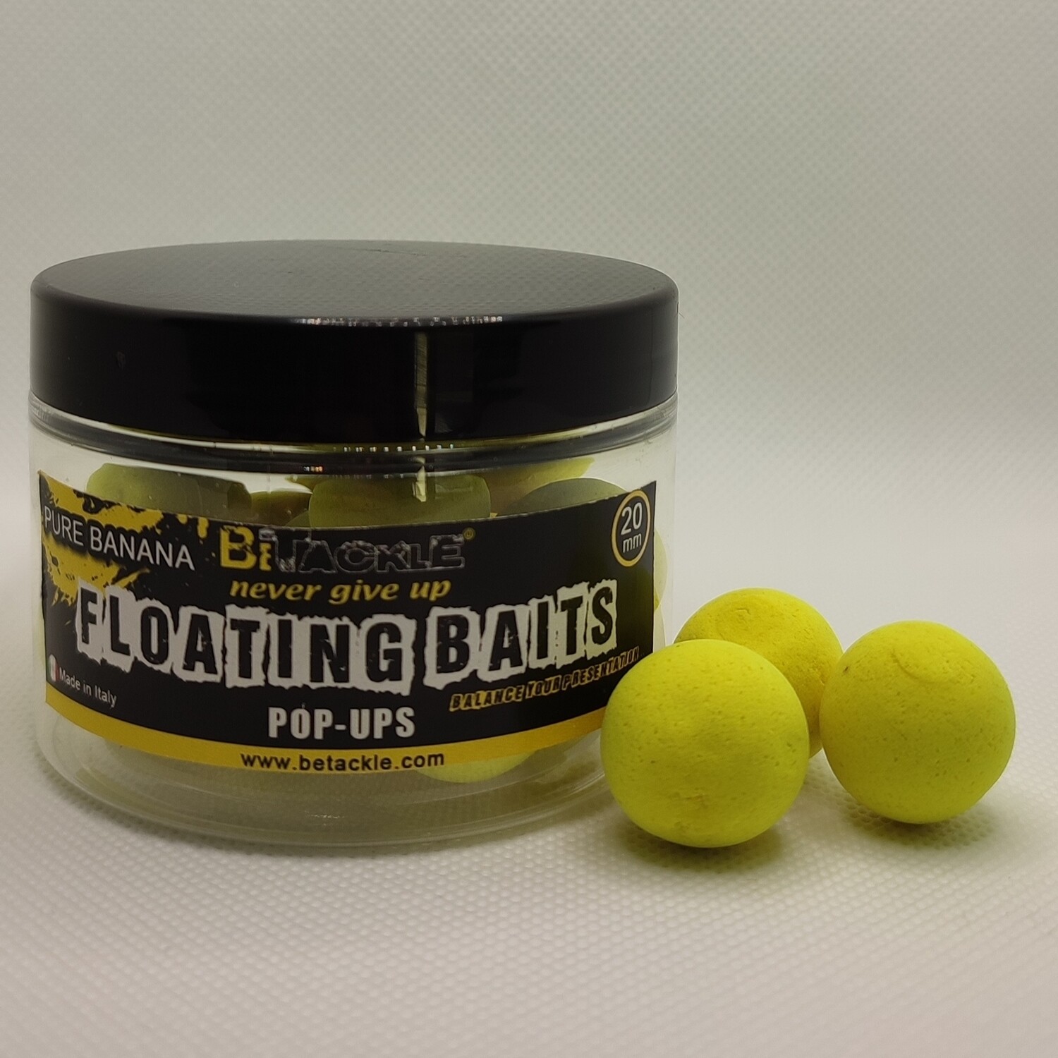 Boilies BETACKLE pop-ups 40 gr PURE BANANA