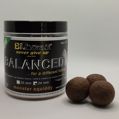 Boilies BETACKLE bilanciate da innesco 100 gr MONSTER SQUIDDY
