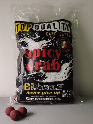 Boilies BETACKLE pro line 1 kg SPICY CRAB