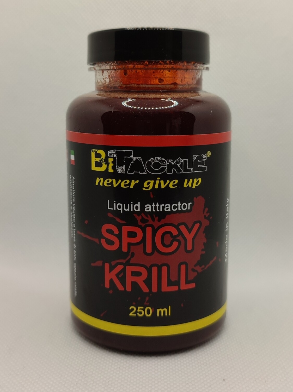 Liquid food attrattore Betackle SPICY KRILL 250 ml