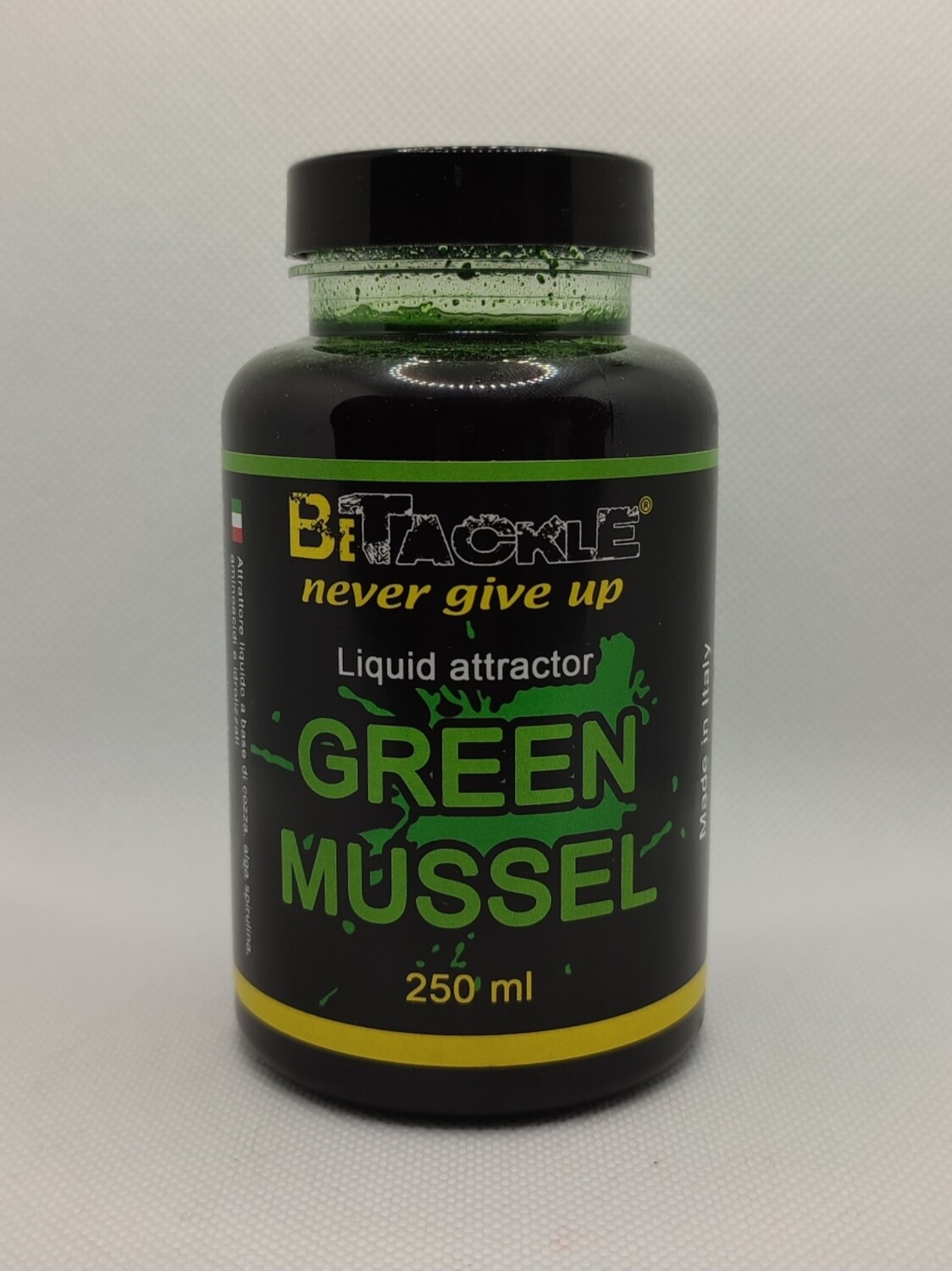 Liquid food attrattore BETACKLE green mussel evo 250 ml