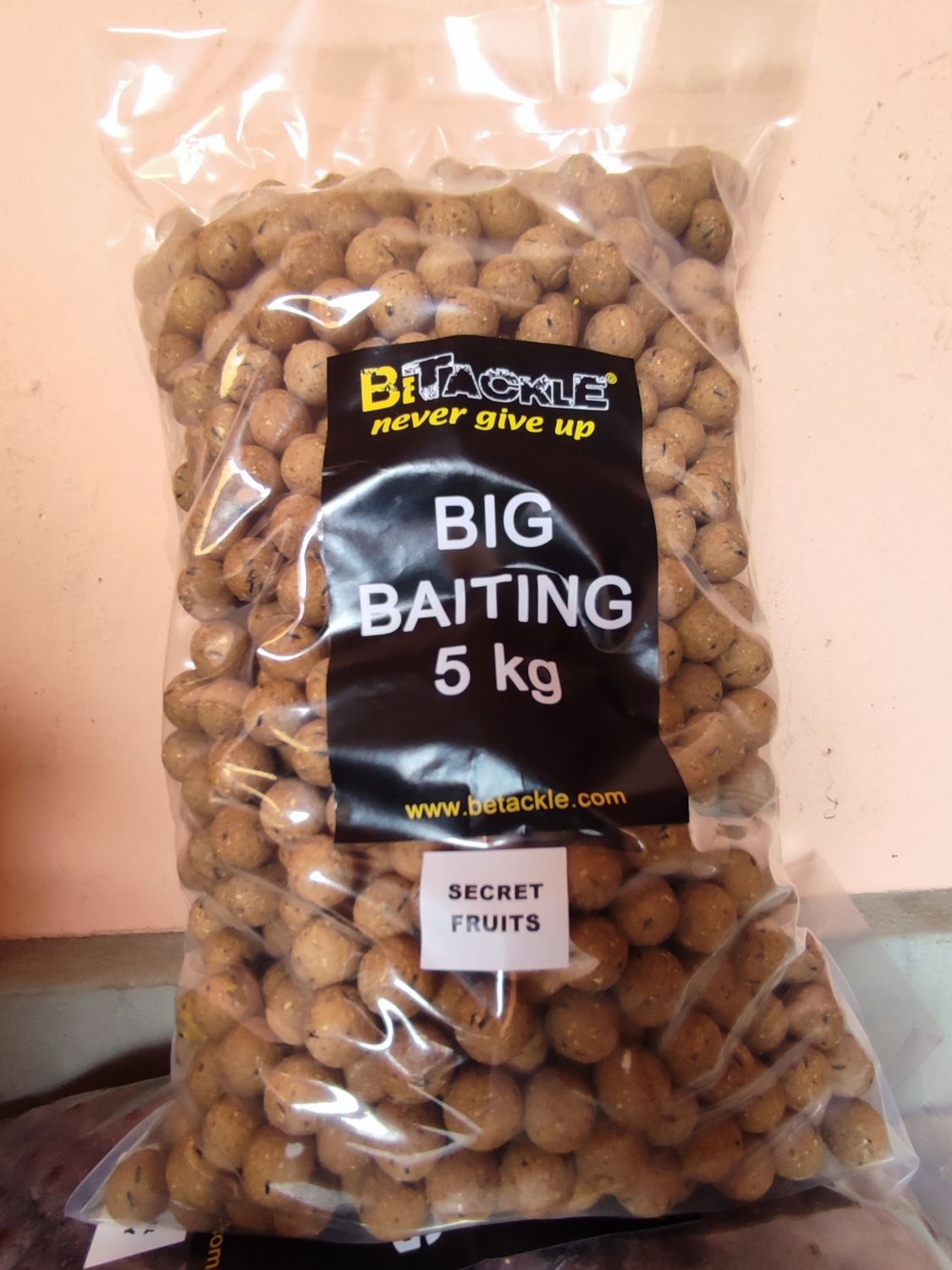 Boilies BETACKLE 5 kg da pastura BIG BAITING SECRET FRUIT