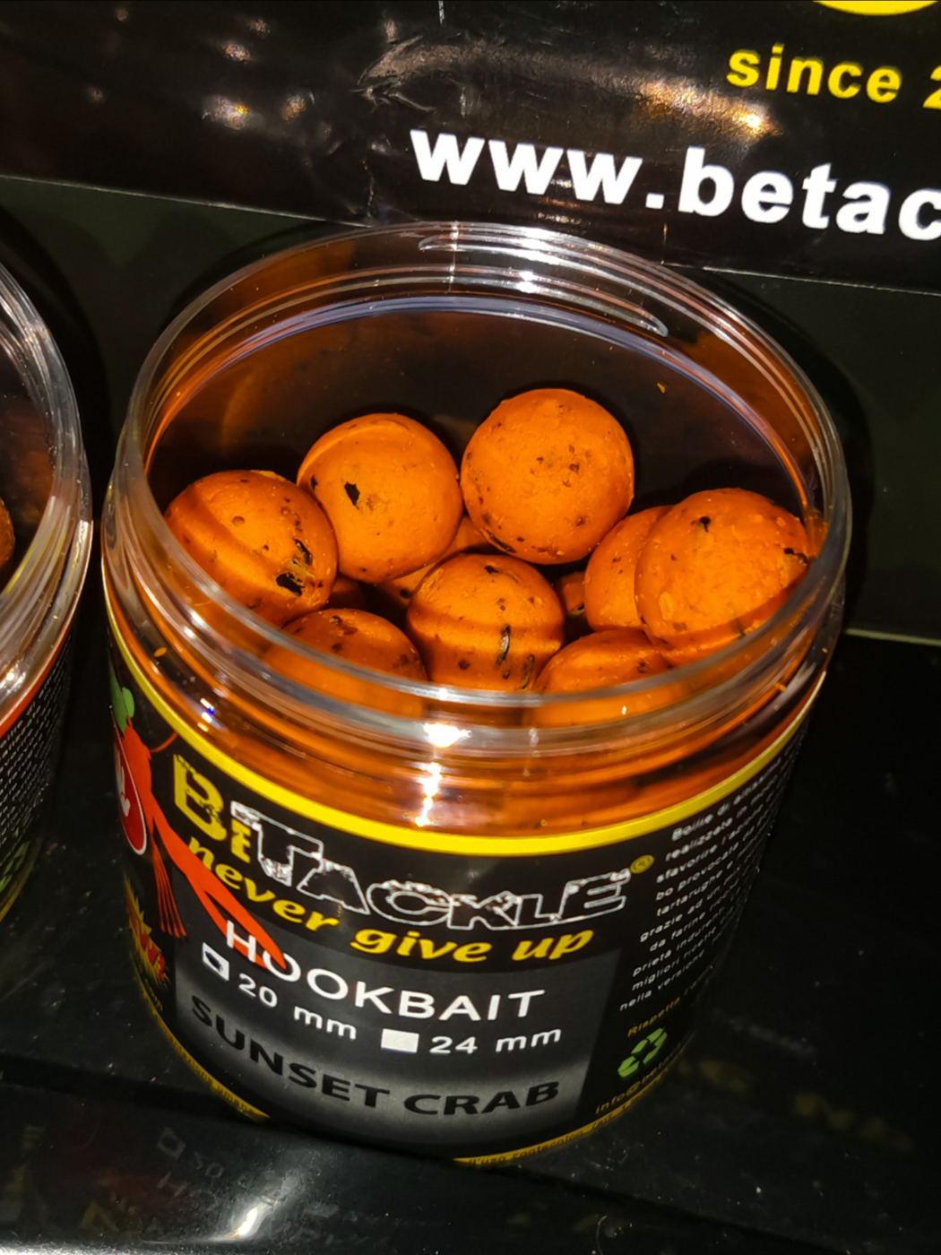 Boilies BETACKLE hookbaits 120 gr SUNSET CRAB
