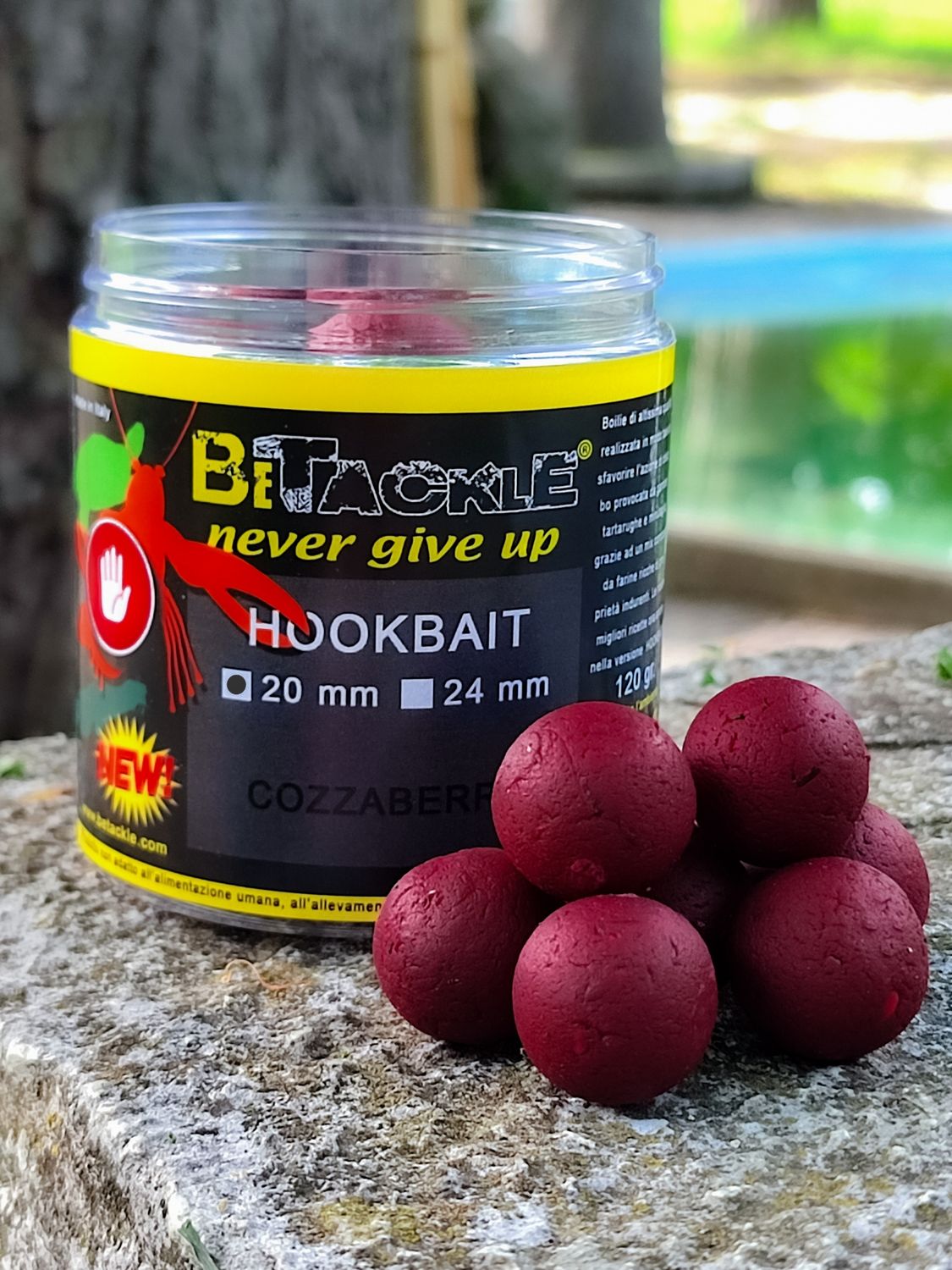 Boilies BETACKLE hookbaits 120 gr COZZABERRY