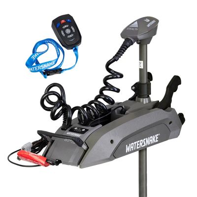Motore fuoribordo elettrico WATERSNAKE STEALTH 54/48" 12V 122 cm Motore fuoribordo elettrico WATERSNAKE STEALTH 54/48" 12V 122 cm