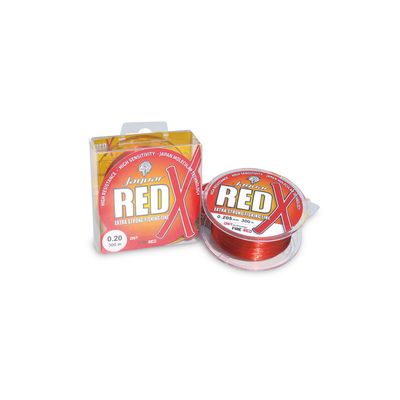 Monofilo rosso Jaguar RED-X 300 mt