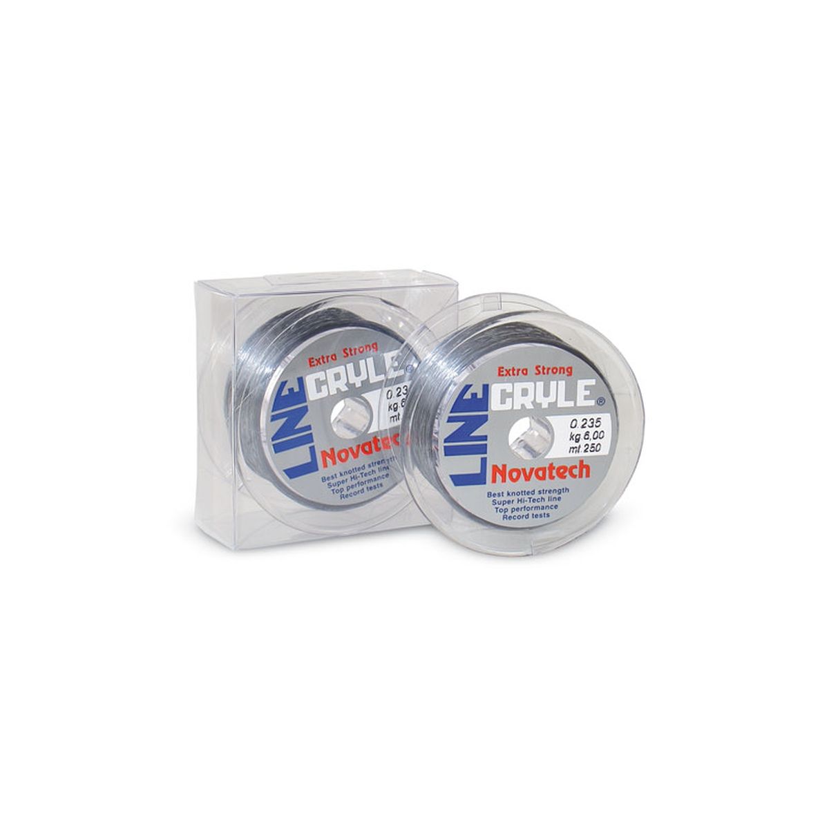 Monofilo NOVATECH LINE CRYLE trasparente active resistance 250 mt