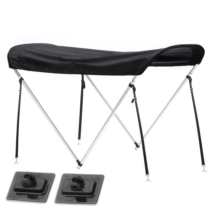 Tendalino BONNY Boudech per gommoni larghezza 130-150 cm con attacchi base struttura cromata