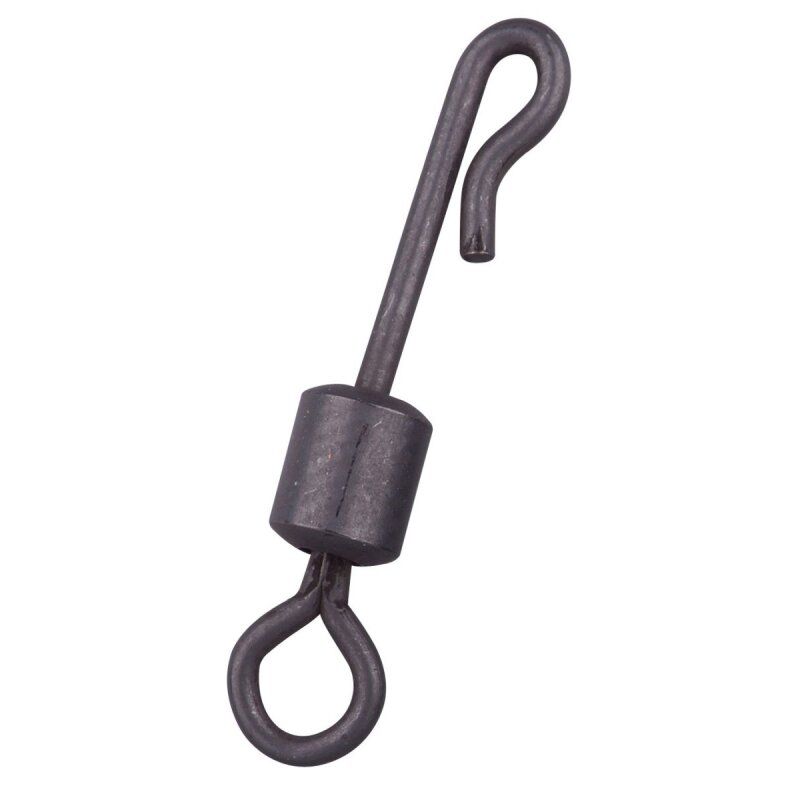 Quick change swivels Lineaeffe, girelle cambio rapido carpfishing misura 6, kg 9, 20 lbs