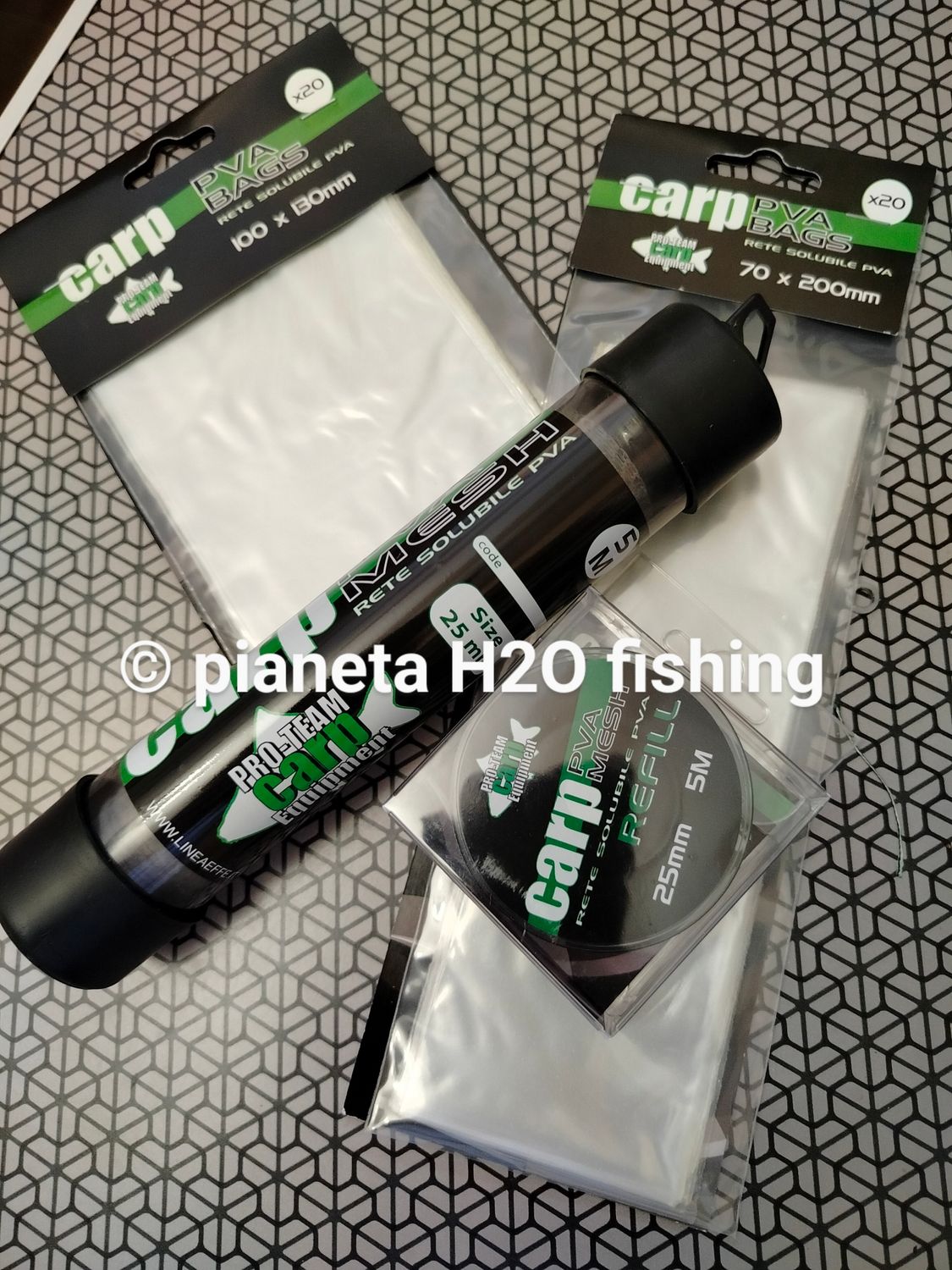 Essential KIT PVA Lineaeffe sacchetti e rete 25 mm