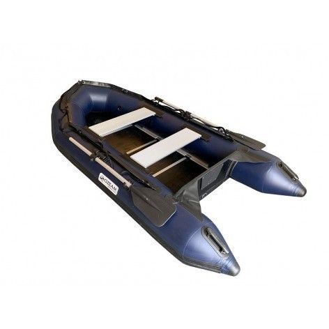 Gommone tender Ozeam 2.80 metri paiolato di legno e chiglia a V gonfiabile