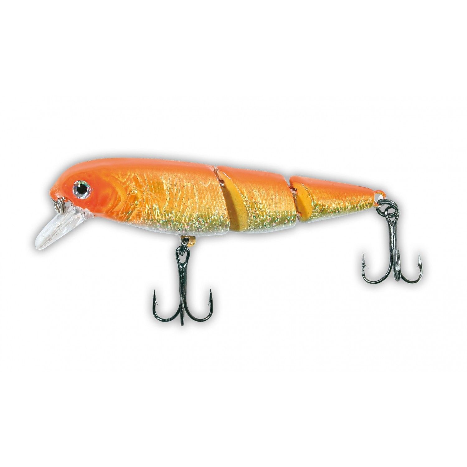 Jointed arancio 8 cm Lineaeffe bass fishing