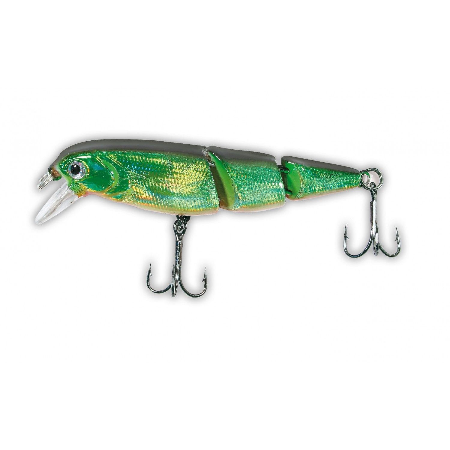 Jointed verde 8 cm Lineaeffe bass fishing