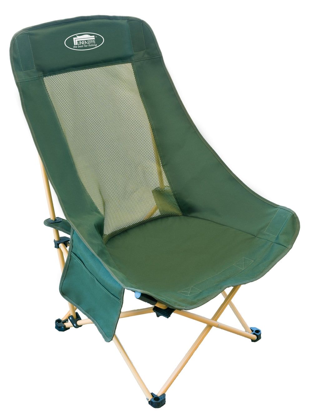 Sedia pieghevole Lineaeffe con schienale traspirante