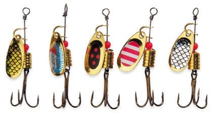 Set 5 spinner trota Lineaeffe assortiti 3.5 g