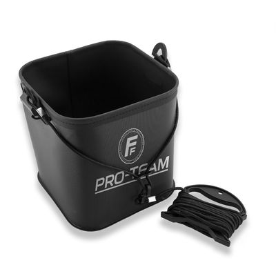 Secchiello per acqua in Eva Fishing Ferrari con cordino