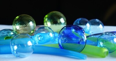 Learn to make blown beads!