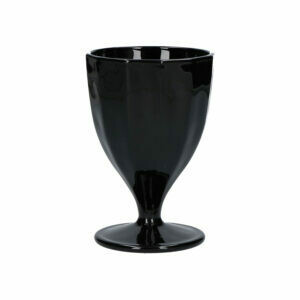 Set 6 Calice vino Amami nero - Rose &amp; tulipani