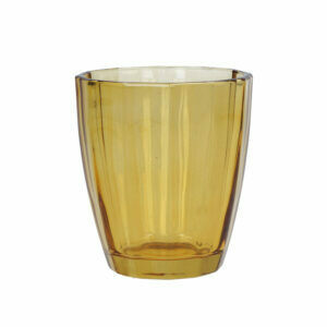 Set 6 Bicchiere acqua Amami ambra - Rose &amp; tulipani