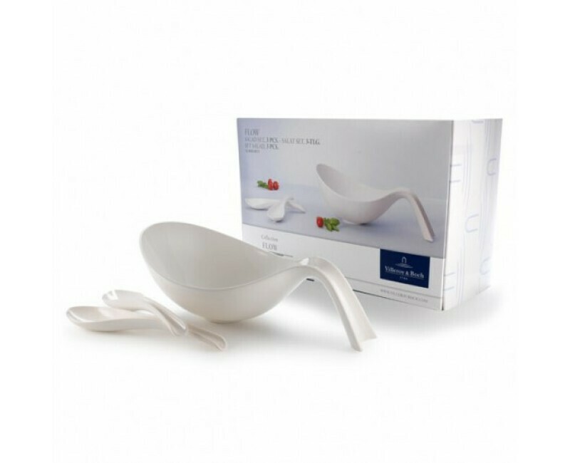 Insalatiera Flow + 2 posate - Villeroy &amp; Boch