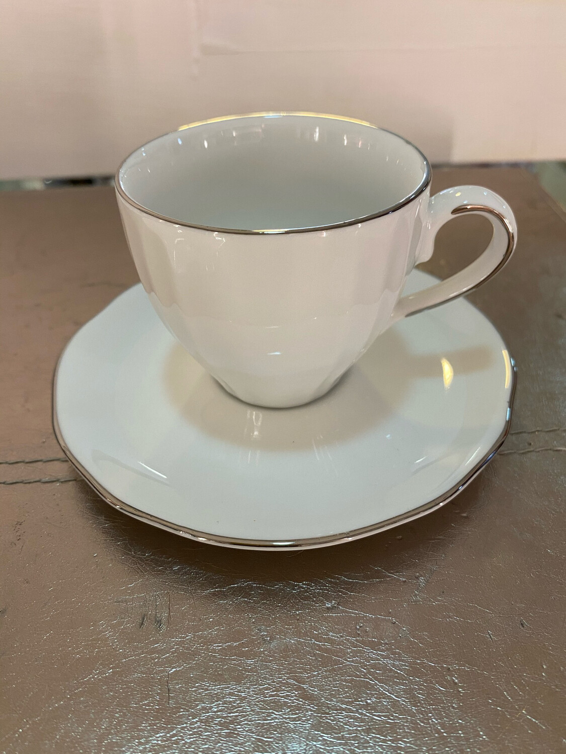 Servizio caffè 15 pezzi - Reyna Platino