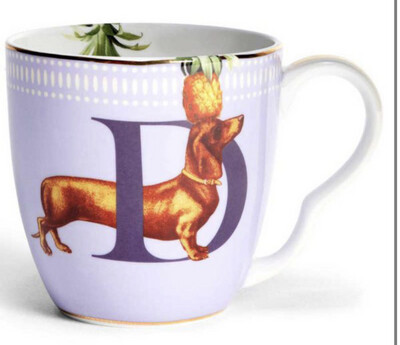 Tazza Mug lettera D - livellara