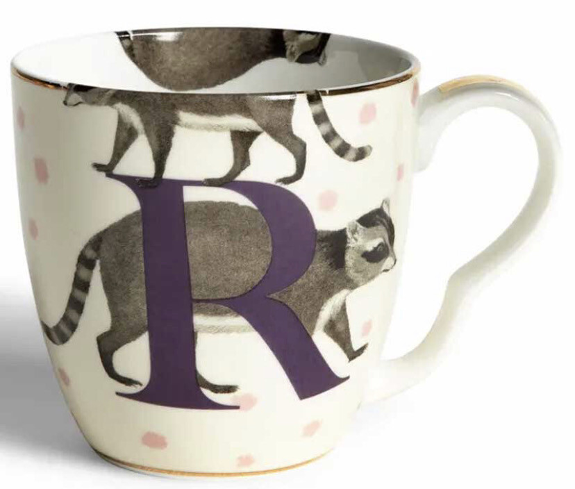 Tazza Mug lettera R - livellara