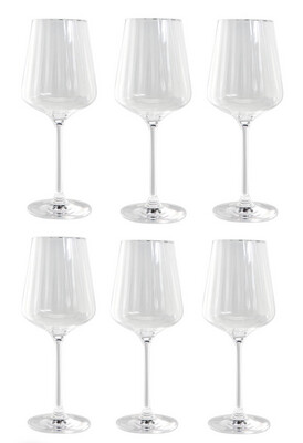 Set 6 calici vino bianco - rinascimento