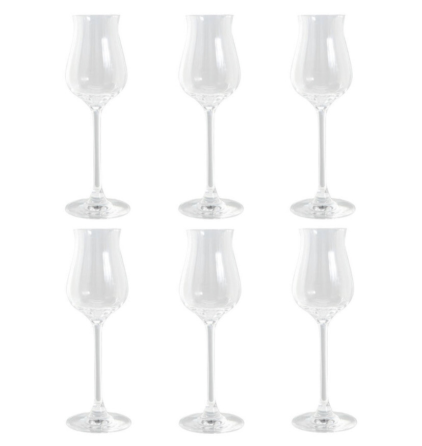 Set 6 calici liquore - rinascimento