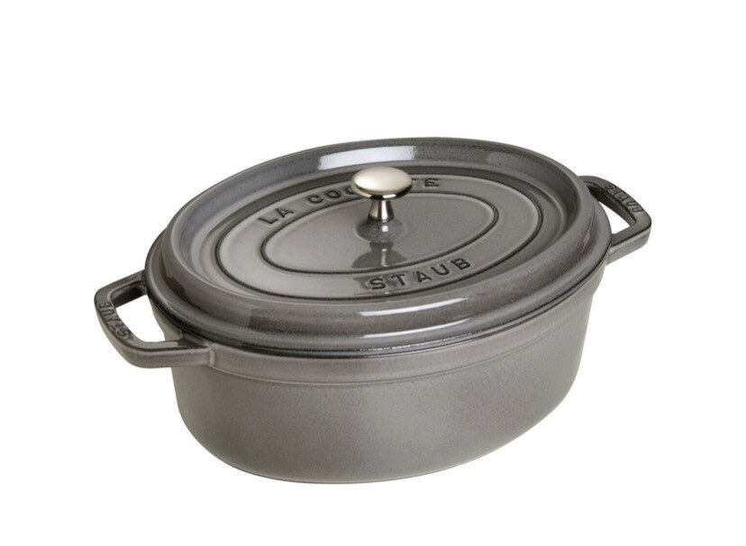 Staub Cocotte - cm.31 grigio grafite