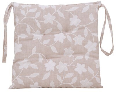 Set 4 cuscini sedia col. Fango cm.38x38