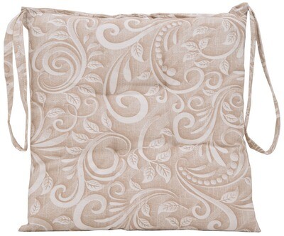 Set 4 cuscini sedia col. fango