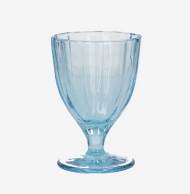 Set 6 Calice vino Amami acquamare - Rose &amp; tulipani