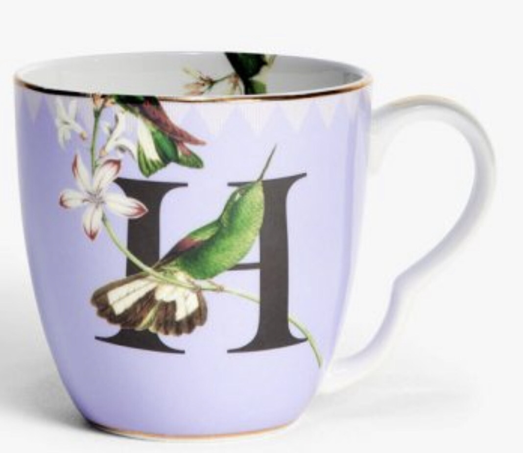 Mug lettera H