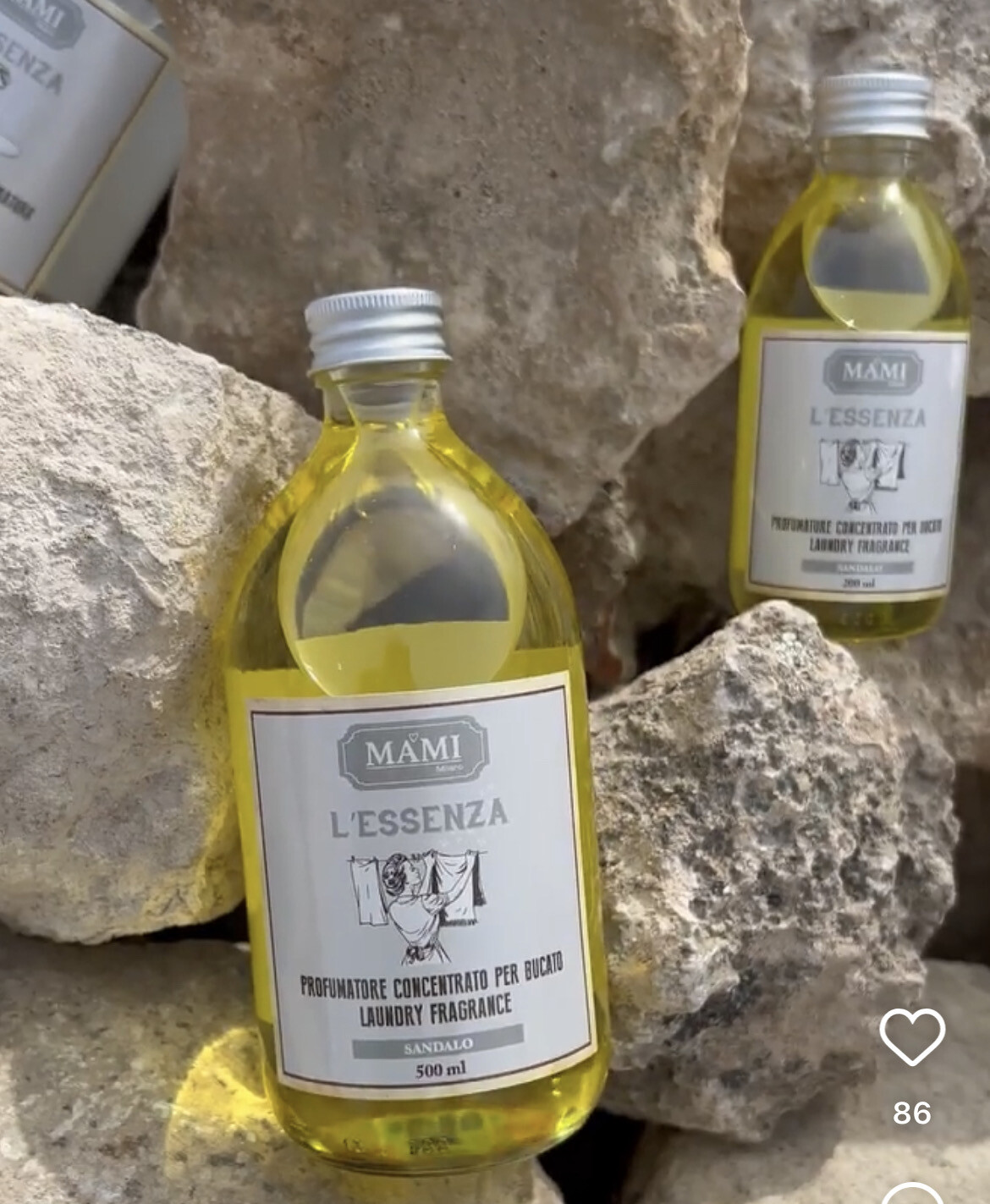 Mami Milano - l’ essenza profumatore per bucato sandalo 500ml
