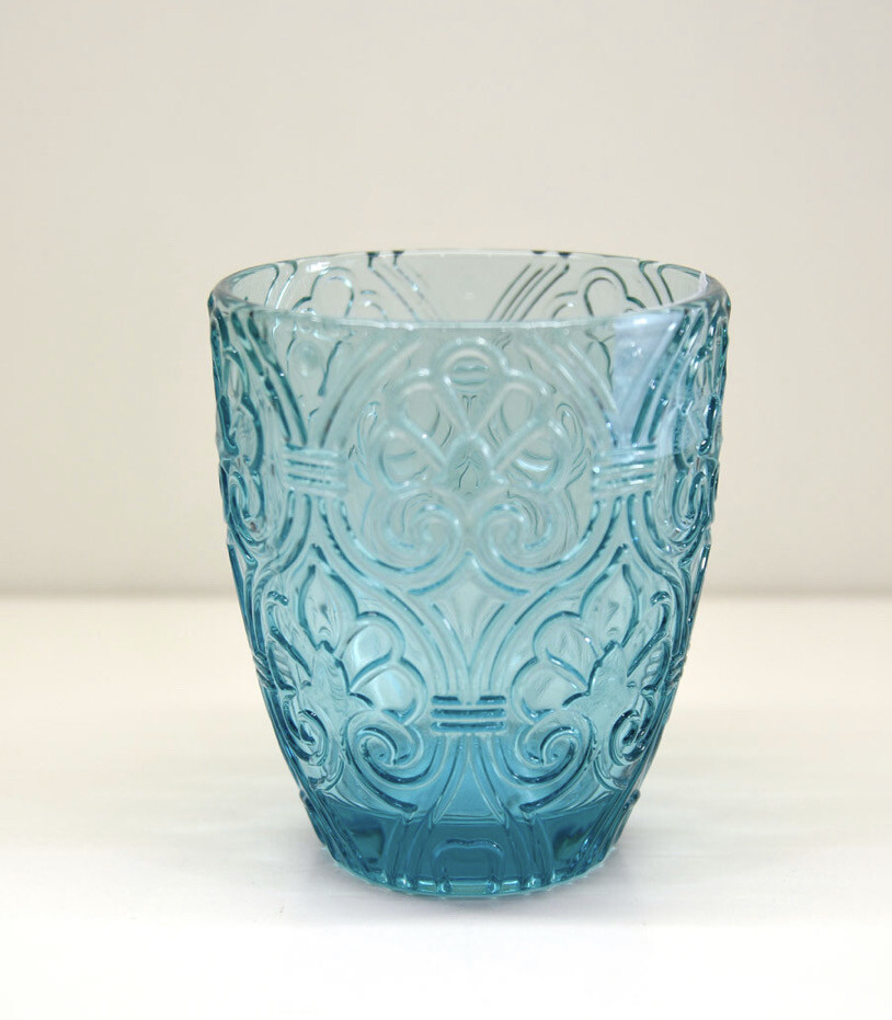 Set 6 bicchieri acqua - Corinto turchese