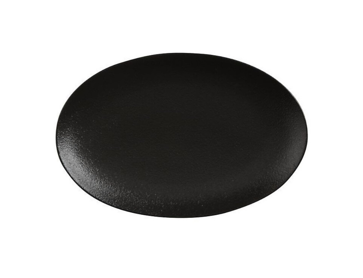Piatto ovale - caviar nero