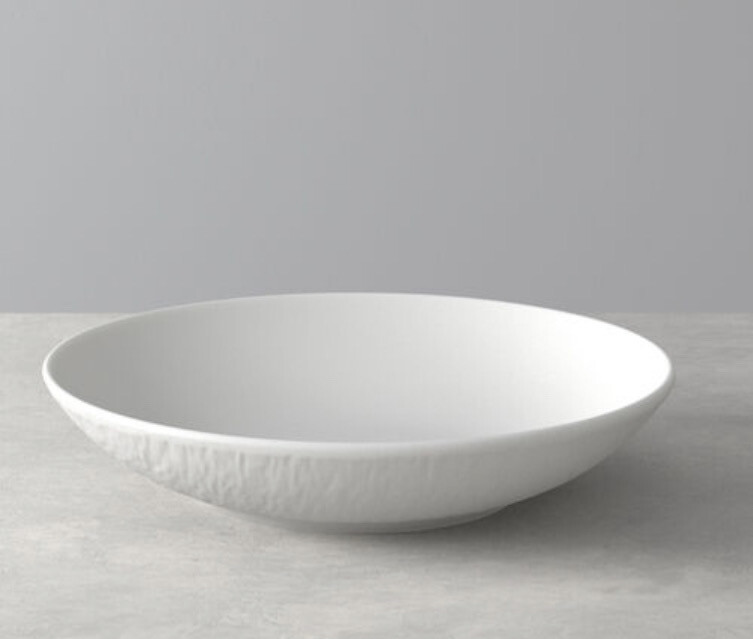 VILLEROY &amp; BOCH Set 6 Manufacture Rock Blanc fondi a ciotola