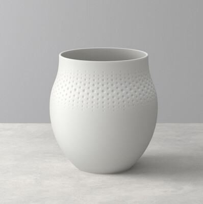 Collier Blanc vaso perle - Manufacture rock 