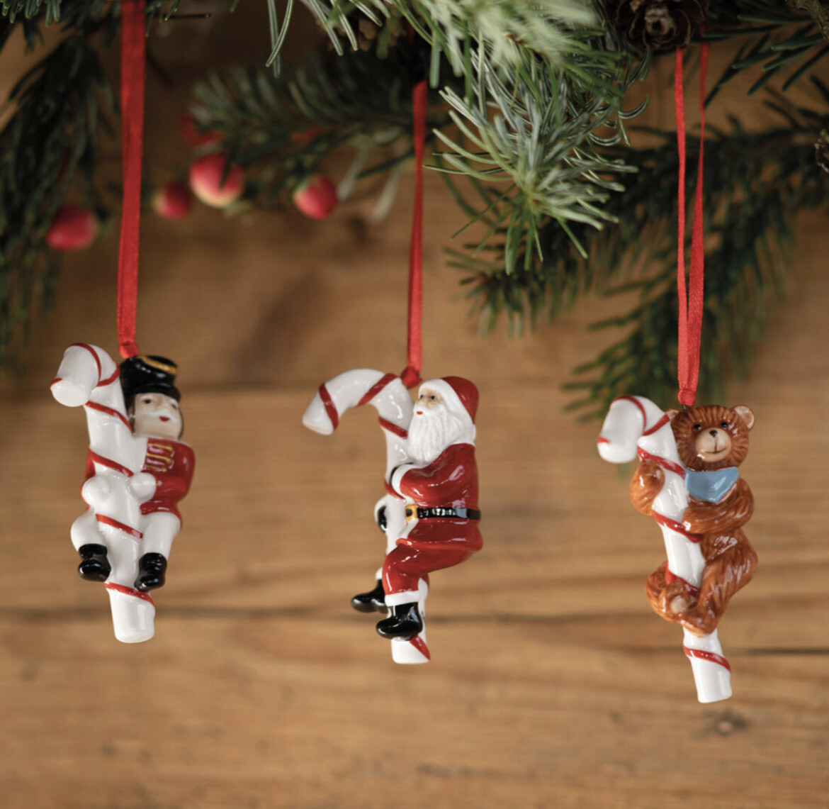 Set 3 pezzi - decoro per albero - nostalgic ornaments
