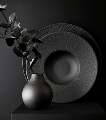 Servizio 36 pezzi - Manufacture rock nero