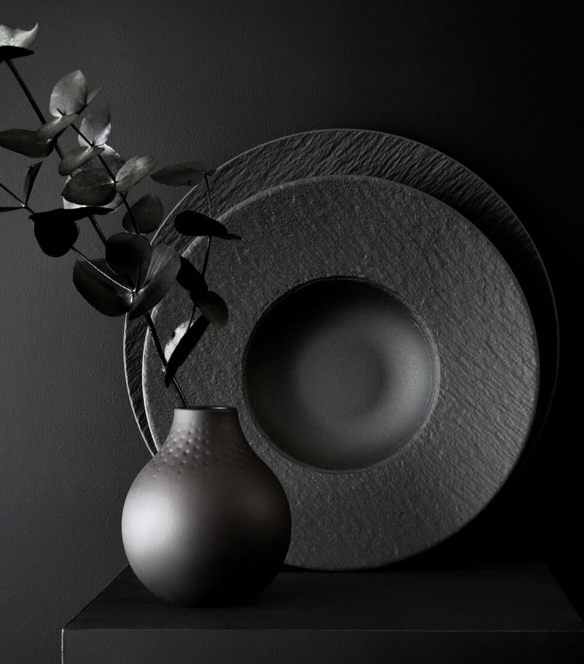 Servizio 36 pezzi - Manufacture rock nero