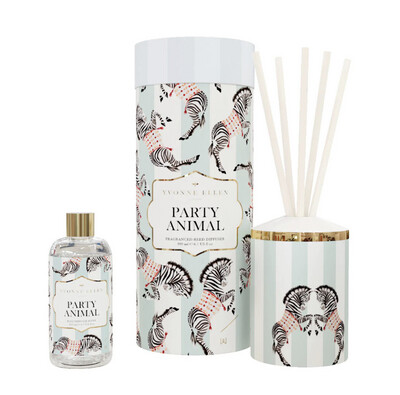 Reed diffuser 200ml - PARTY ANIMAL Yvonne Ellen Reed diffuser 200ml - PARTY ANIMAL Yvonne Ellen