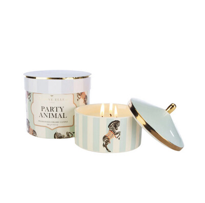 Candela profumata 3 fiamme - PARTY ANIMAL Yvonne Ellen