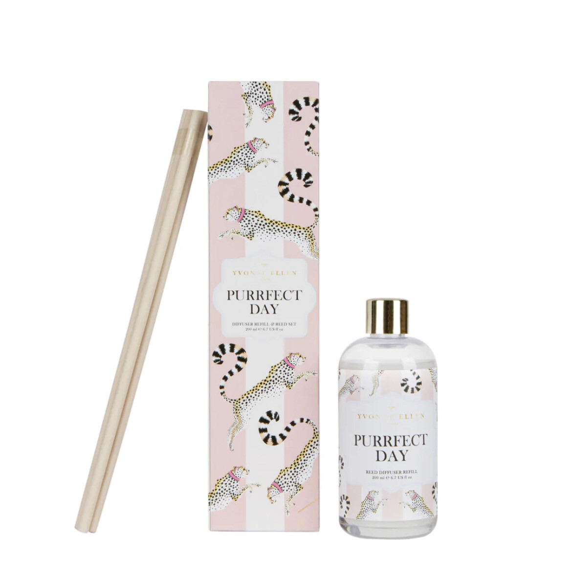 Ricarica per diffusore 200ml - ROSE &amp; OUDH PURRFECT DAY Yvonne Ellen