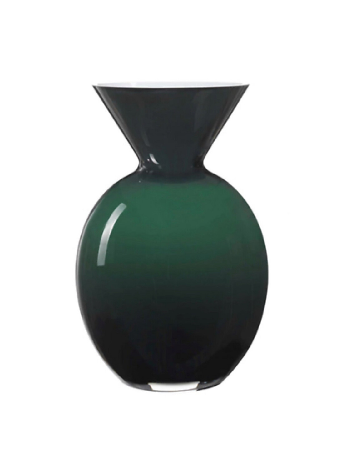 Vaso vetro H.30 - pallottino verde bosco